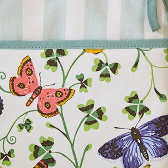 Ulster Weavers Onderlegger met Insteekvak Butterfly Grove in blauw
