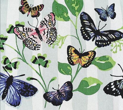 Theemuts Butterfly Grove in Blauw